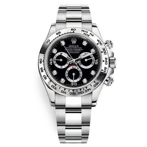 uomo rolex daytona 116509 black diamond oyster|rolex 116509 daytona.